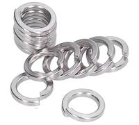 Spring Lock Washers, 150Pcs Split Lock Washer, Spring Washer Assortment, M3 M4 M5 M6 M8 M10 M12, Lock Metal Washers Fastener (M8)