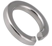 Spring Lock Washers M18 (18mm) Pack of: 2 Steel Zinc Plated Square Section Washer DIN 127