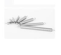 Spring Long 15 20 30 40 50 60 Mm, Outside Diameter Of Spring 6 Mm, 304 Stainless Steel, 0.6MM Extension Spring 5pcs(0.6x6x50)