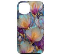 Spring Magnolia Bloom Mosaic Floral Art Case for iPhone 13