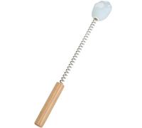 Spring Massage Hammer Cute Bear Design Meridians Knock Massager for Back Neck Shoulder Relief Office Workers Synthetic Wood