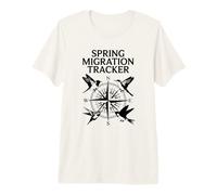 Spring Migration Tracker Birdwatching Nerd Premium T-Shirt