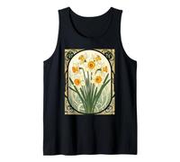 Spring Motif Daffodil March Birthflower Tank Top