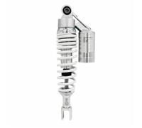 Spring Motorcycle Shocks Absorbers For Pcx125 Pcx150 320mm 2,000Kgf 7mm Rear Air Shock Suspension Adjustable Replacement Motorbike Rear Absorber Replacement(White)