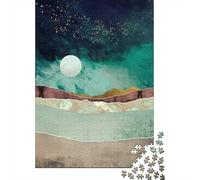 Spring Night 1000-Piece Puzzle for Adults, 70x50cm/1000pcs; for Calm Hands-on Time after Work; White Cardboard with A Clean Surface