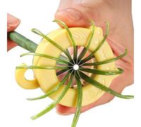 Spring Onion Cutter - Stainless Steel Onion Cutter Grater - Kitchenware for Slicing Vegetables Chef Assistant for Dinner Salad Home Use