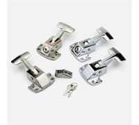 Spring Oven Handle Lock, Core Freezer Test Box 304 Stainless Steel Zinc Alloy Oven Door Lock CT-68 1Pcs(Zinc Belt Lock)