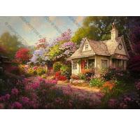 Spring Pastoral Jigsaw Challenging Puzzle Game for Adults Decompressing Toy Holiday Party Gifts Puzzles as Home Decor_300pcs
