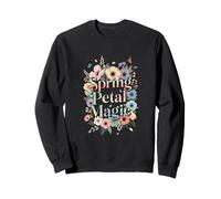 Spring Petal Magic Floral Aesthetic Art Sweatshirt
