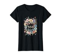 Spring Petal Magic Floral Aesthetic Art T-Shirt