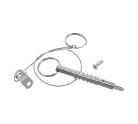 Spring Pin Boat Accessories Stainless Steel Canopy Pins Corrosion Resistant Secure Locking Silver for Boat Maintenance Marine Application