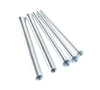 Spring Pipe Bender Set Copper Tube Manual Tool 5 Pieces | This spring pipe bender set allows you to bend thin-walled copper and aluminium tubes without crimping or collapsing.