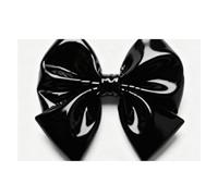 Spring Place Mats Set 30x45cm Black Bow Decorative Summer Decor Placemats Rectangle Spring Table Mats for Party Home Kitchen Dining Table Decoration