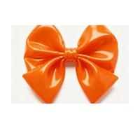 Spring Place Mats Set 30x45cm Orange Bow Decorative Summer Decor Placemats Rectangle Spring Table Mats for Party Home Kitchen Dining Table Decoration