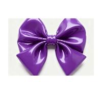 Spring Place Mats Set 30x45cm Purple Bow Decorative Summer Decor Placemats Rectangle Spring Table Mats for Party Home Kitchen Dining Table Decoration