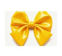 Spring Place Mats Set 30x45cm Yellow Bow Decorative Summer Decor Placemats Rectangle Spring Table Mats for Party Home Kitchen Dining Table Decoration