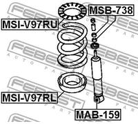 FEBEST MSI-V97RU Spring Cap