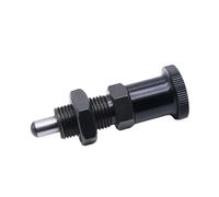 Spring Plunger Carbon Steel Indexing Fine Thread Black Multiple Sizes Industrial Equipment(M8)
