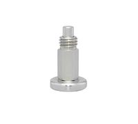 Spring Plunger, M6M8M10M12 Stainless Steel Zinc-Plated Self-Locking/Return Type Knob Plunger All Metal Indexing Pin ,for Industrial Equipment(MT101F1,M10*1*6)