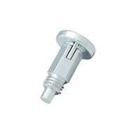 Spring Plunger, M6M8M10M12 Stainless Steel Zinc-Plated Self-Locking/Return Type Knob Plunger All Metal Indexing Pin ,for Industrial Equipment(MT101K,M10*1*6)