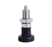 Spring Plunger Positioning Pin Loaded Knob Locator For Machinery And Fixtures Multicolor M10-M20(Black-vcn220-bnk-m10)
