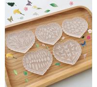 Spring Polymer Clay Molds Floral Silicone Molds for Clay Mini Flower Clay Mold for Making Polymer Clay Cutters Substitute Tiny Silicone molds for Air Dry and Crafts