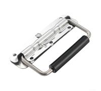 Spring Pull Handle for Tool Boxes and Cabinets, 304 Stainless Steel, Automatic Rebound, Hardware for Home & Garden Use(140mm)