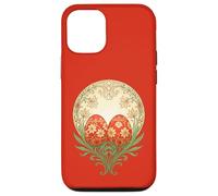 Spring Renewal Eggs Art Nouveau Persian Design Case for iPhone 12/12 Pro