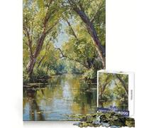 Spring River 1000 Piece Jigsaw Puzzles for Adults Teenagers Mental Toy Calm Relax Premium Cut Heartfelt Gift 38x26cm