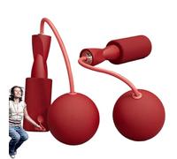 Spring Rope, Jump Rope - Cordless Weighted Jumping Rope | Effective Jumping Rope with Cordless Ball to Eliminate Distractions from Foam Covered Handles and Outdoor Training