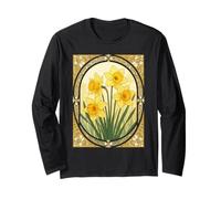 Spring’s First Smile The March Daffodil Long Sleeve T-Shirt