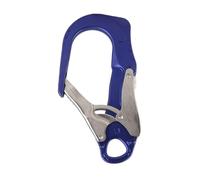Spring safety hook Aluminum alloy large opening buckle lock hook clip High load bearing quick release anti-disengagement design Heavy duty carabiners for rock climbing mountaineeri