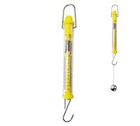 Spring Scale for Lab - Spring Scale Newton Force Dynamometer - 10N Precise Tubular Educational Physics Equipment for Dorm Classroom Study Room Laboratory School College Home