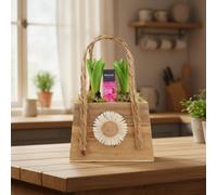 Spring Scented Hyacinth Handbag Planter Planter Garden Plant