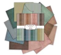 Spring Scrapbook Paper Vintage Green Vine Patterned Paper Pad 12×12,24 Sheets Double-Sided Bobo Floral Scrapbooking CardStock Papers Pad for Holiday Cardmaking DIY Origami Papers.