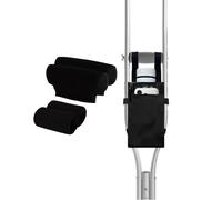 SPRING SEAON Underarm Crutch Pad & Crutch Bag-Crutch Pads with Hand Grips-Waterproof Storage Organizer Tote Crutches Bag -Lightweight Pouch for Universal Underarm Crutch Accessories