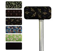 SPRING SEAON Walking Stick Handle Pad - Soft, Cushioned Grip Cover for Crutches, Canes & Mobility Aids - Anti-Slip, Sweat-Resistant & Easy to Install