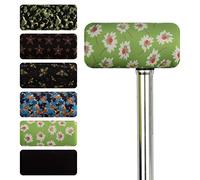 SPRING SEAON Walking Stick Handle Pad - Soft, Cushioned Grip Cover for Crutches, Canes & Mobility Aids - Anti-Slip, Sweat-Resistant & Easy to Install