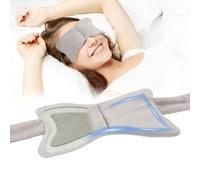 SPRING SEAON Weighted Eye Mask with 100% Patented Light Blocking Design for Men and Women, Velvet Blackout Eye Mask with Adjustable Head Circumference for Sleeping, Airplane, Travel, Gifts for Wife