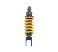 Spring Shock Absorber 265mm Motorcycle Central Air Shock Absorber Rear Suspension For YZFR15 VIXION155 CBT125 Z125 Pro(Yellow)