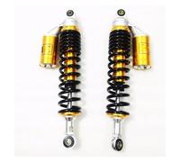 Spring Shock Absorber 340mm 350mm 360mm 365mm 370mm 375mm 380mm 8mm Spring Motorcycle Air Shocks Absorbers For Ka-saki Ya-ha(375mm)