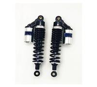 Spring Shock Absorber 350MM 8mm Spring Motorcycle Shock Absorbers For CB750 F2N BUG-GY QUAD DIRT BIKE ATV(Black silver)