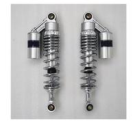 Spring Shock Absorber 350MM 8mm Spring Motorcycle Shock Absorbers For CB750 F2N BUG-GY QUAD DIRT BIKE ATV(All silver)