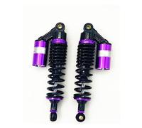 Spring Shock Absorber 350MM 8mm Spring Motorcycle Shock Absorbers For CB750 F2N BUG-GY QUAD DIRT BIKE ATV(Black purple)