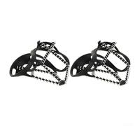 Spring Shoe Covers Built for Consistent Ground Contact Using Flexible Rubber Body and Precision-Set Manganese Steel Spikes for Ice and Snow Traction