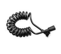 Spring Shower Nozzle, Water Spray Hose, Flexible Telescopic Hose, Bathroom and Bathtub Water Spray Hose, 1.5M/2M(Black,2m)