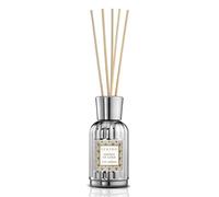 SPRING Silver Reed Diffuser 100ml with 5 Reed Sticks - French-Made Perfume Diffuser, Home Aromatherapy with Elegant Glass Bottle - Luxury Gift for Home Fragrance, Long-Lasting Essence of Gold Scent