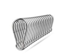 Spring Snap Hooks, 304 Stainless Steel Metal Clip Heavy Duty Rope Connector Small Snap Clamp Key Chain Link Buckle for Hammock Swing Set Outdoor Travel Camping Fishing Hiking (16 PCS, M4)