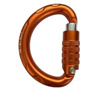 Spring Snaps Semi-Circular Triple Auto Lock Climbing Carabiner Snap Hook for Hammock Swing Set Outdoor Travel Camping Fishi