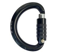 Spring Snaps Semi-Circular Triple Auto Lock Climbing Carabiner Snap Hook for Hammock Swing Set Outdoor Travel Camping Fishi